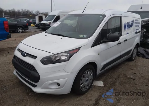 2015 Ford Transit Connect Xlt z USA, uszkodzony, nr VIN NM0LE7F78F1178329